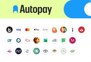 Nous acceptons les paiements en ligne – bannière informative